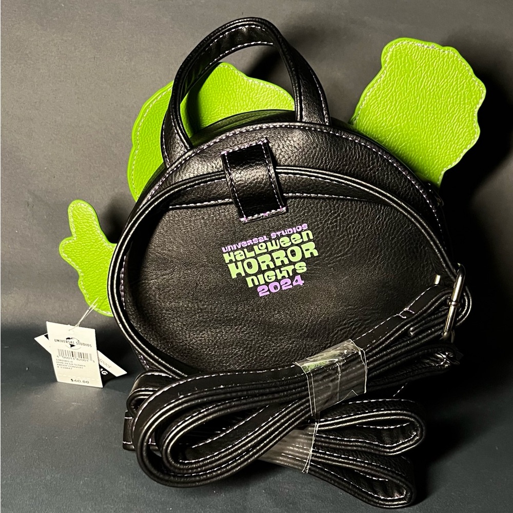 Universal Halloween Horror Nights 2024 Ghostbusters Slimer Cross Mini Backpack - Picture 3 of 6